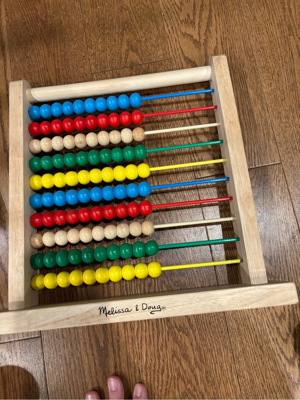 Melissa & Doug Wooden Abacus kids wooden toy bundle